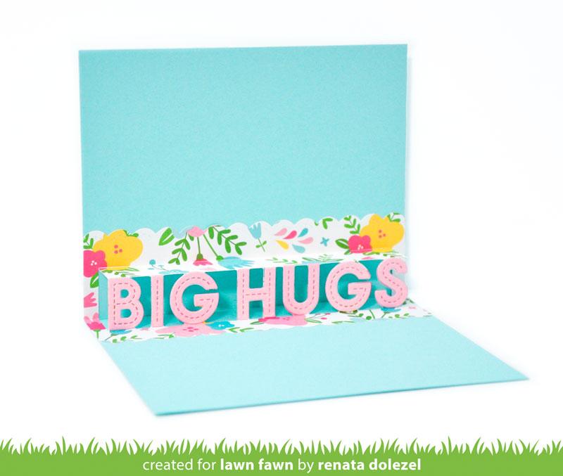 Lawn Fawn - Pop-Up Big Hugs