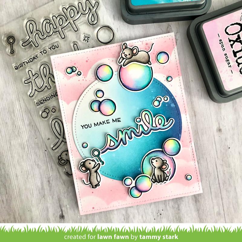 Lawn Fawn - Scripty Bubble Sentiments