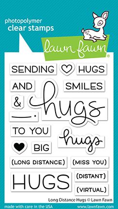 Lawn Fawn - Long Distance Hugs