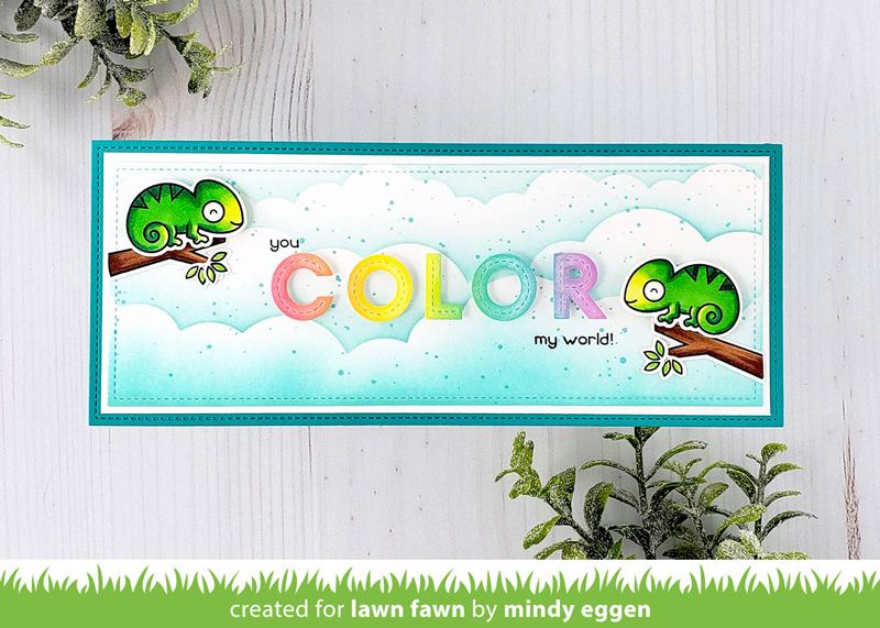 Lawn Fawn - One In A Chameleon Flip-Flop