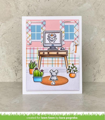 Lawn Fawn - Reveal Wheel Rectangle Window Add-On