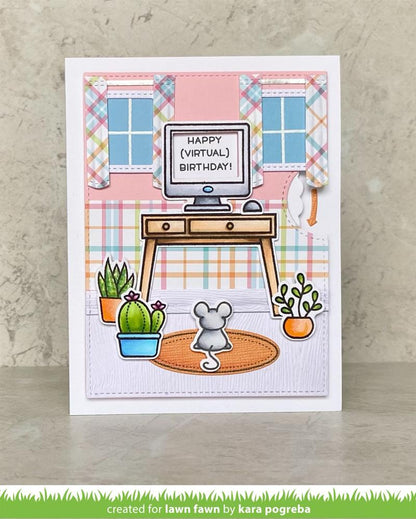 Lawn Fawn - Reveal Wheel Rectangle Window Add-On