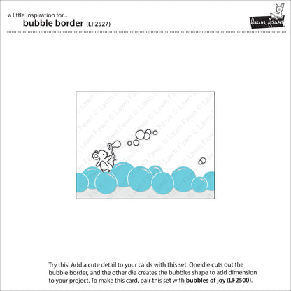 Lawn Fawn - Bubble Border