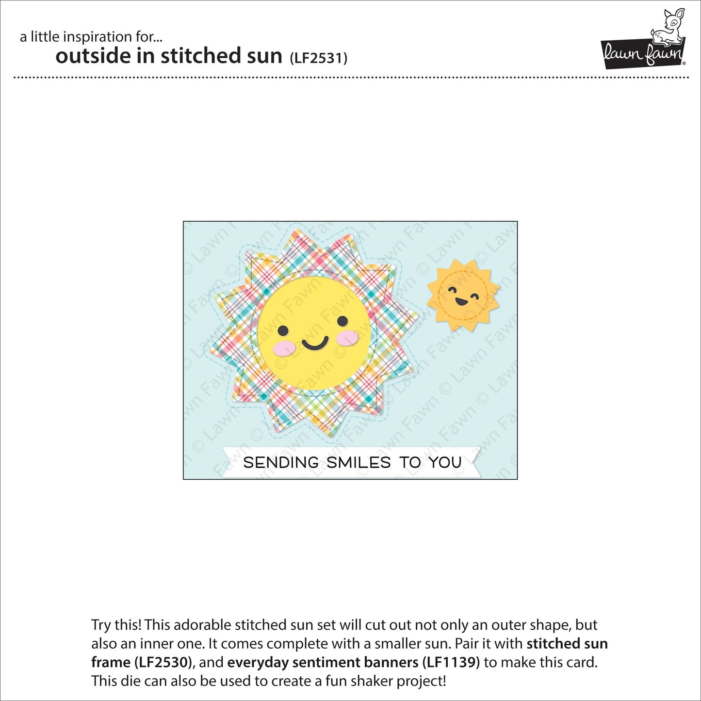 Lawn Fawn - Outside In Stitched Sun