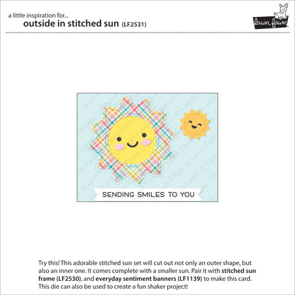 Lawn Fawn - Outside In Stitched Sun