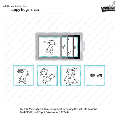 Lawn Fawn - Happy Hugs