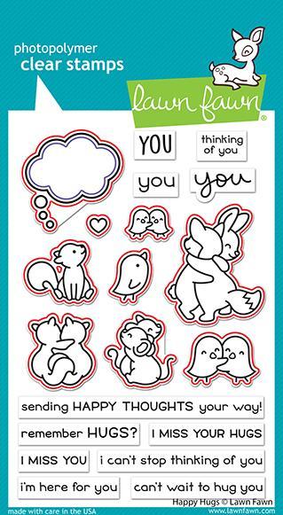 Lawn Fawn - Happy Hugs - Lawn Cuts