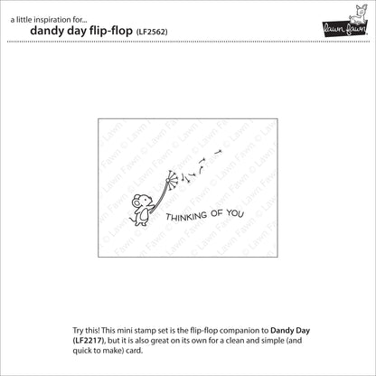 Lawn Fawn - Dandy Day Flip-Flop