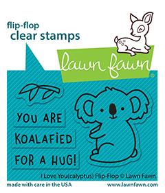 Lawn Fawn - I Love You(Calyptus) Flip-Flop