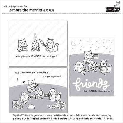 Lawn Fawn - S'more The Merrier