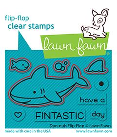 Lawn Fawn - Duh-Nuh Flip-Flop - Lawn Cuts