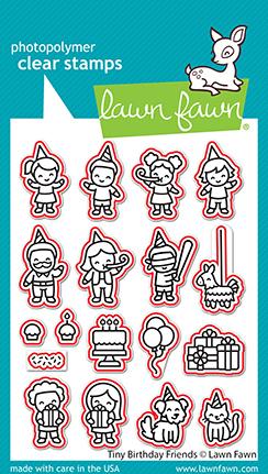 Lawn Fawn - Tiny Birthday Friends - Lawn Cuts