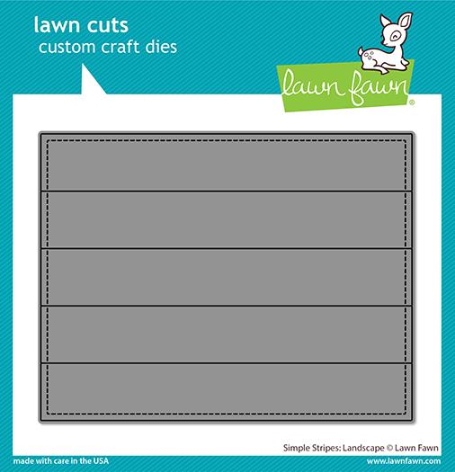 Lawn Fawn - Simple Stripes: Landscape