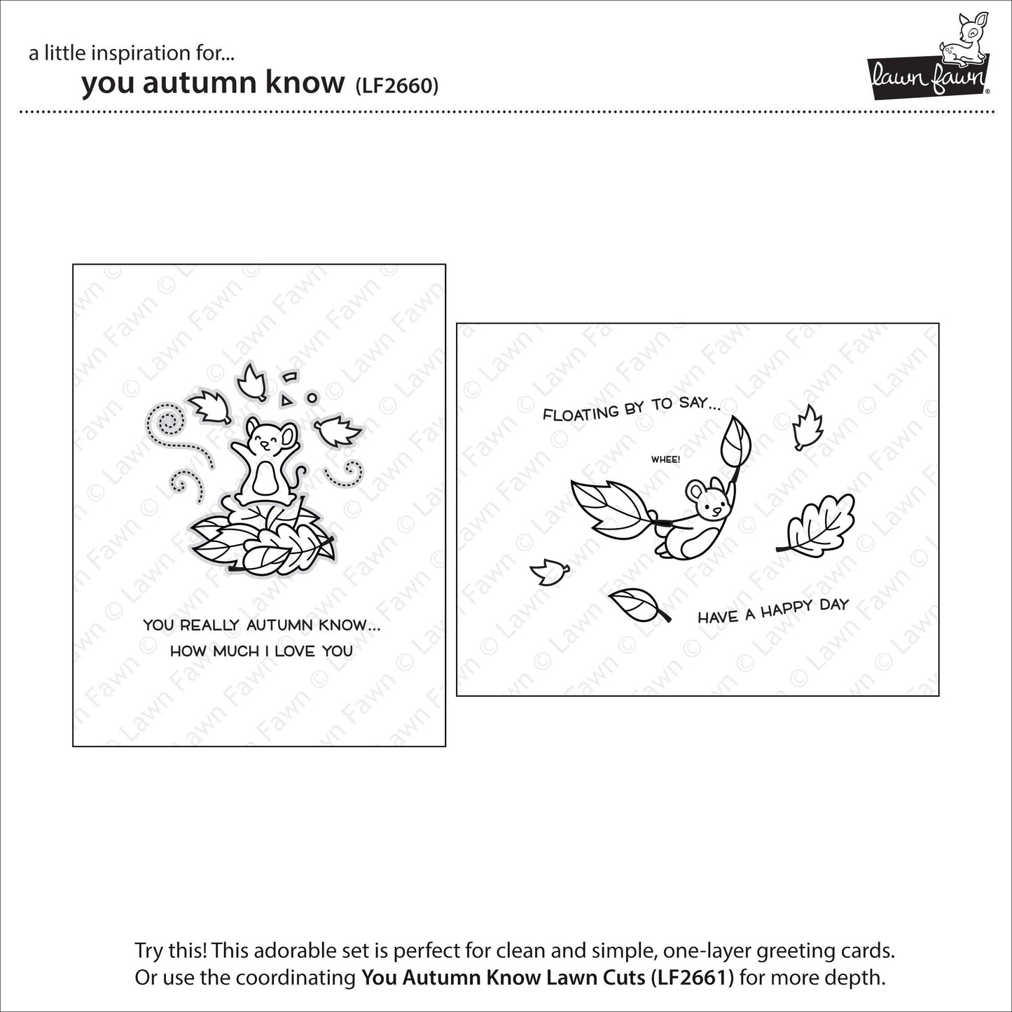 Lawn Fawn - You Autumn Know