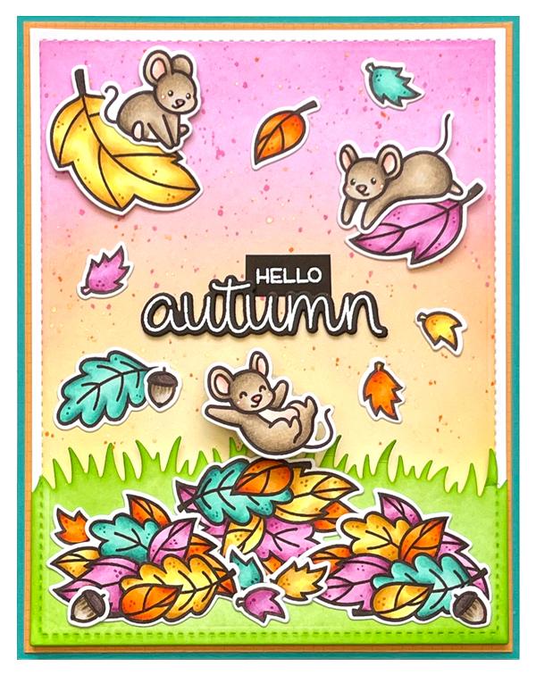 Lawn Fawn - Scripty Autumn Sentiments