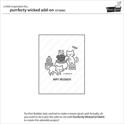 Lawn Fawn - Purrfectly Wicked Add-On