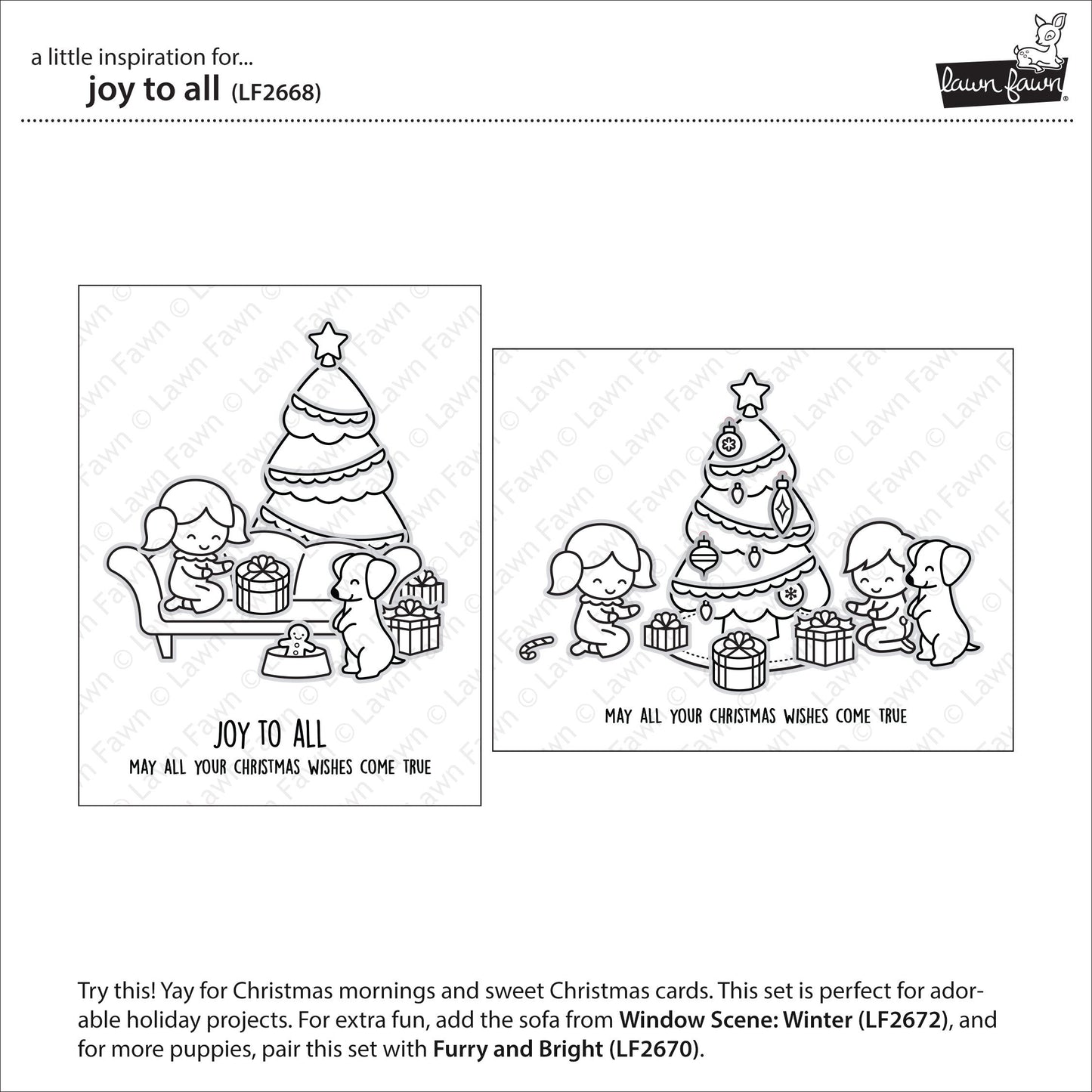 Lawn Fawn - Joy To All