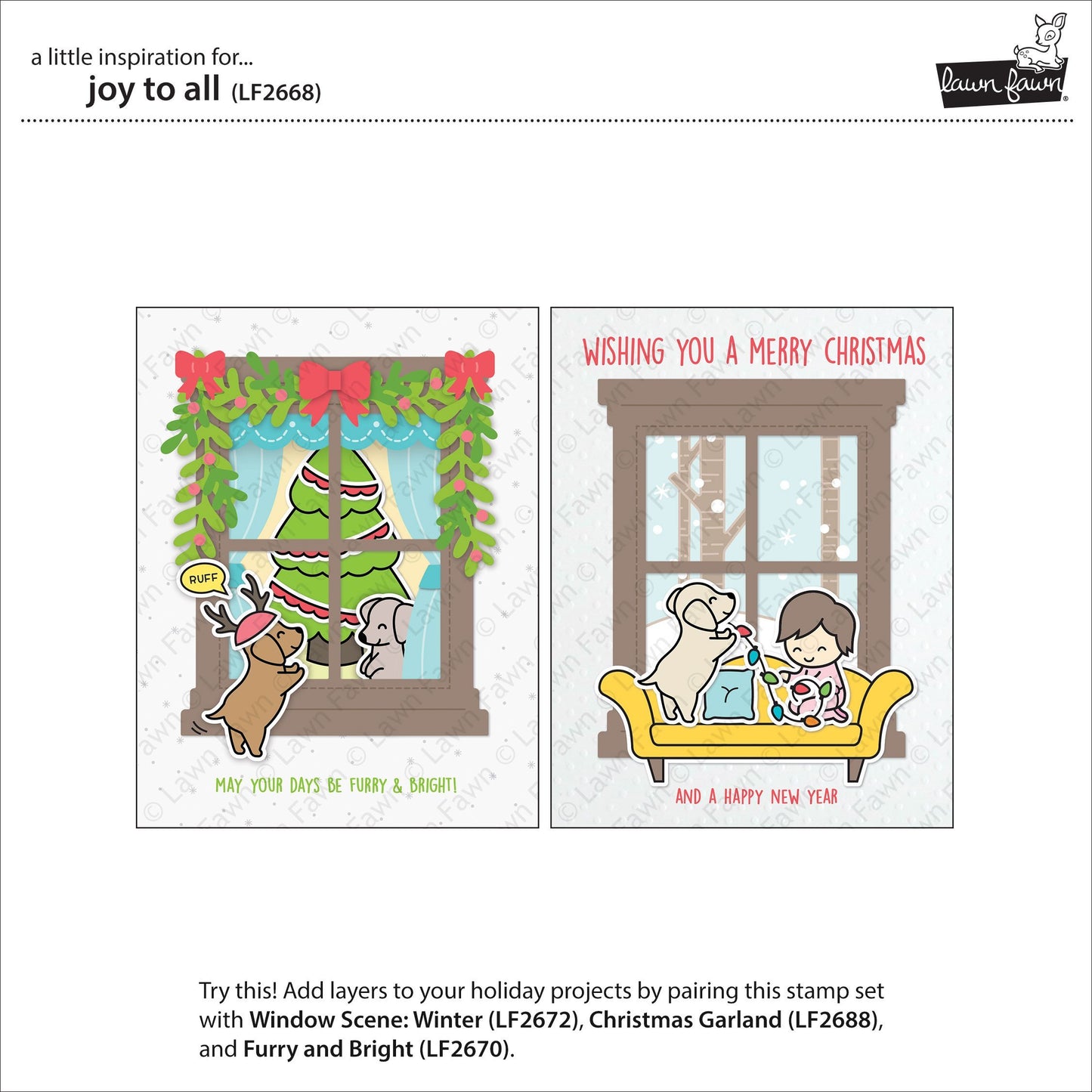 Lawn Fawn - Joy To All