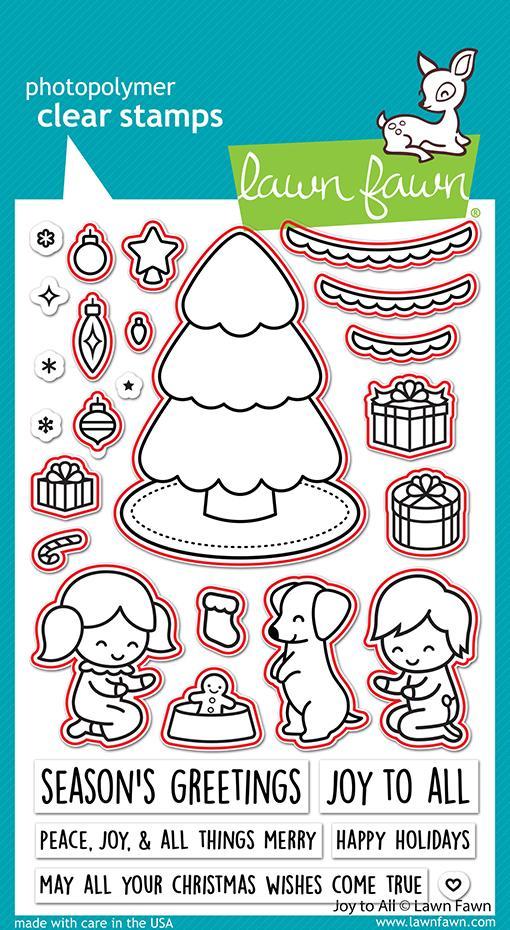 Lawn Fawn - Joy To All Lawn Cuts