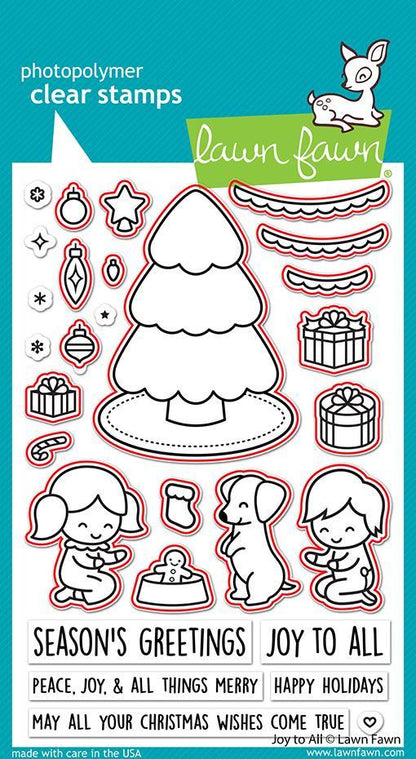 Lawn Fawn - Joy To All Lawn Cuts