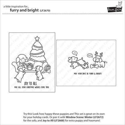 Lawn Fawn - Furry And Bright