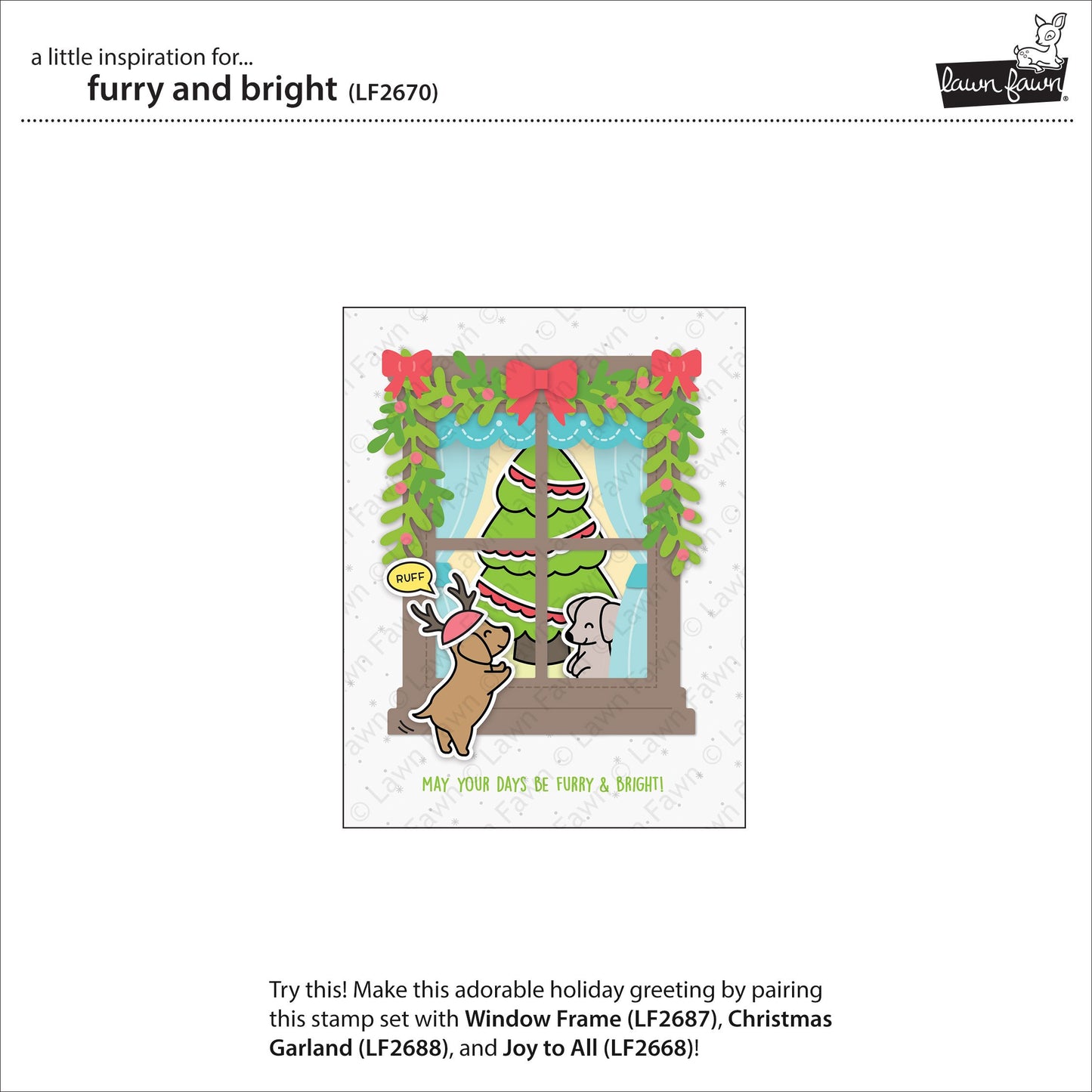 Lawn Fawn - Furry And Bright