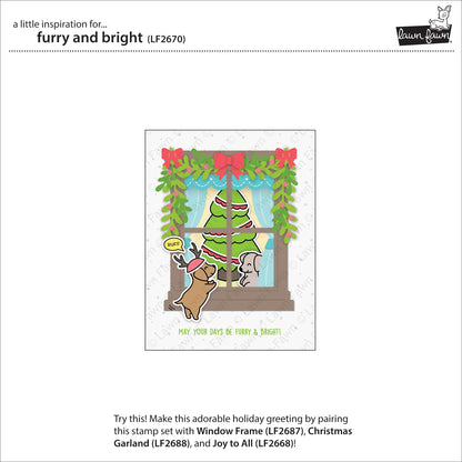 Lawn Fawn - Furry And Bright