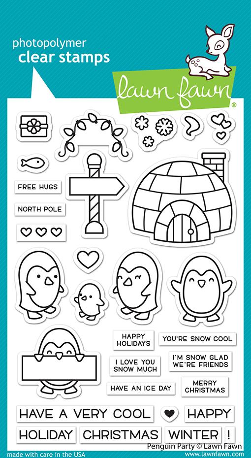 Lawn Fawn - Penguin Party