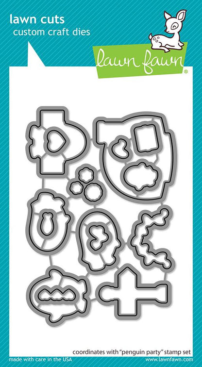 Lawn Fawn - Penguin Party Lawn Cuts