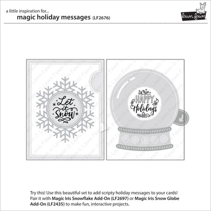 Lawn Fawn - Magic Holiday Messages