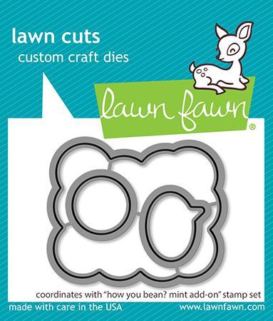 Lawn Fawn - How You Bean? Mint Add-On Lawn Cuts