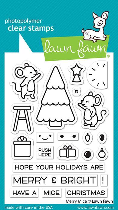 Lawn Fawn - Merry Mice