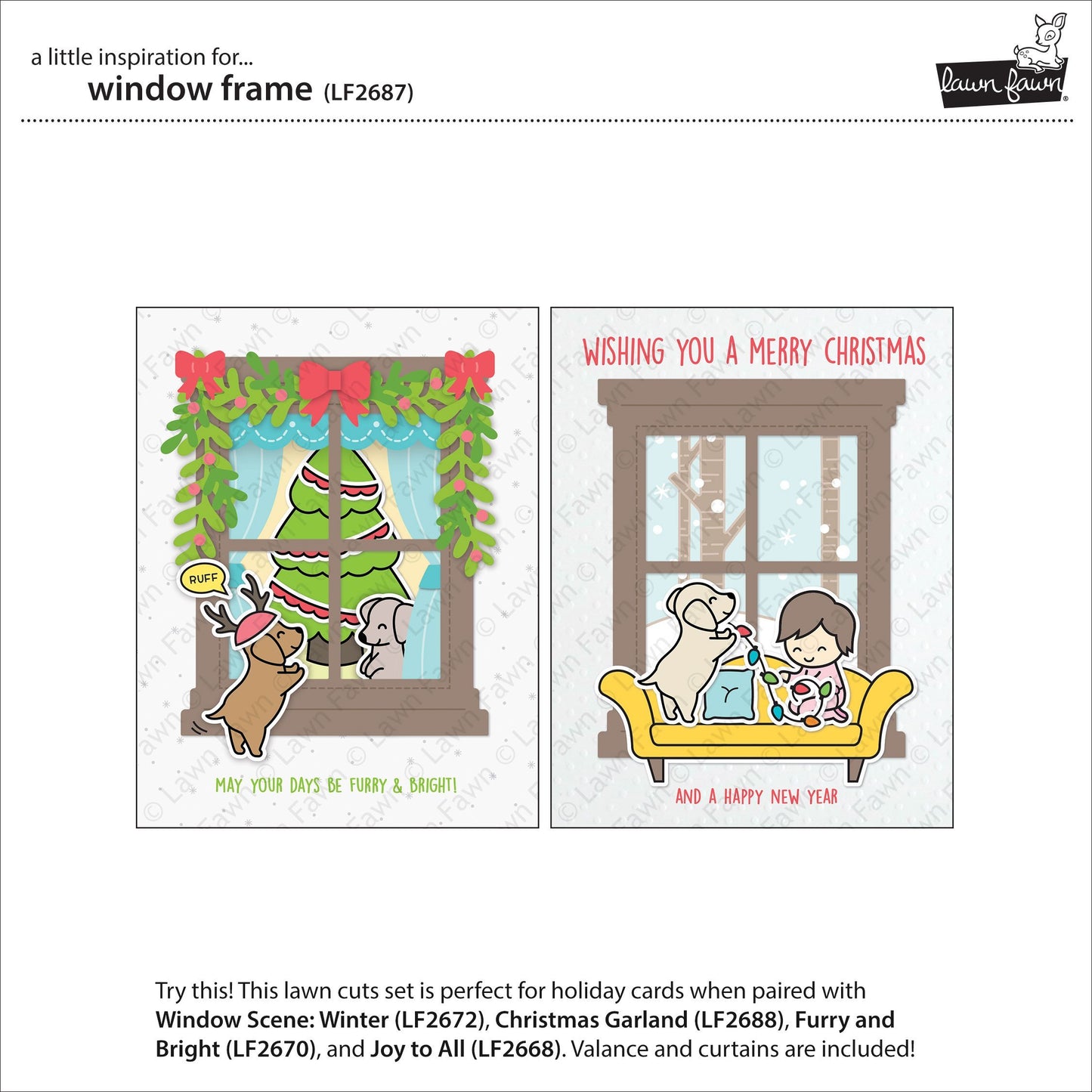 Lawn Fawn - Window Frame