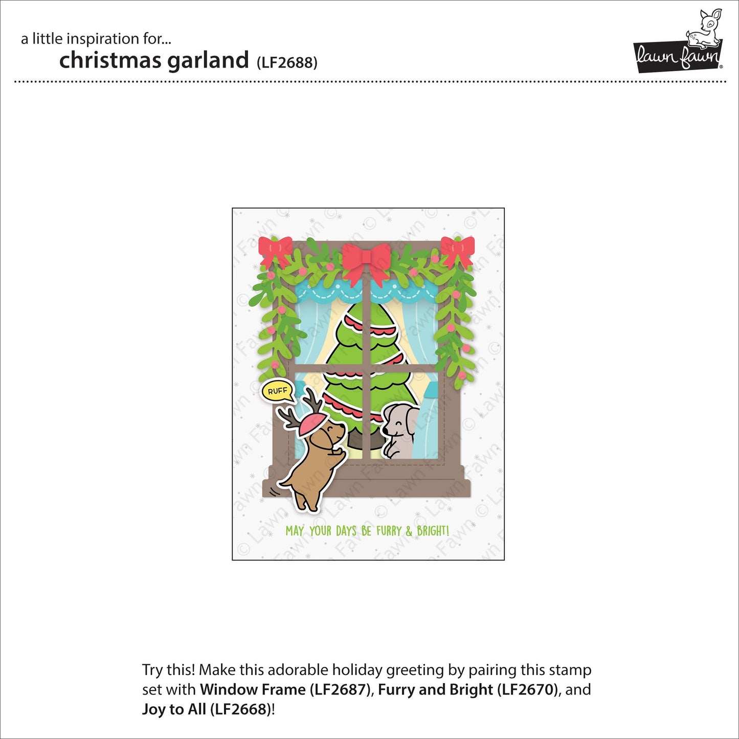 Lawn Fawn - Christmas Garland