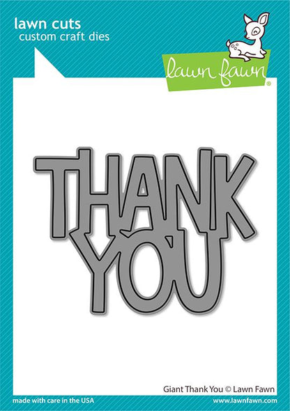 Lawn Fawn - Giant Thank You