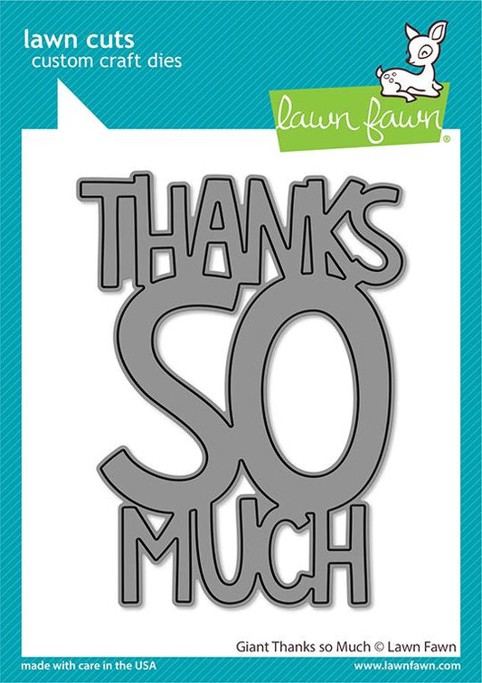 Lawn Fawn - Giant Thanks So Much