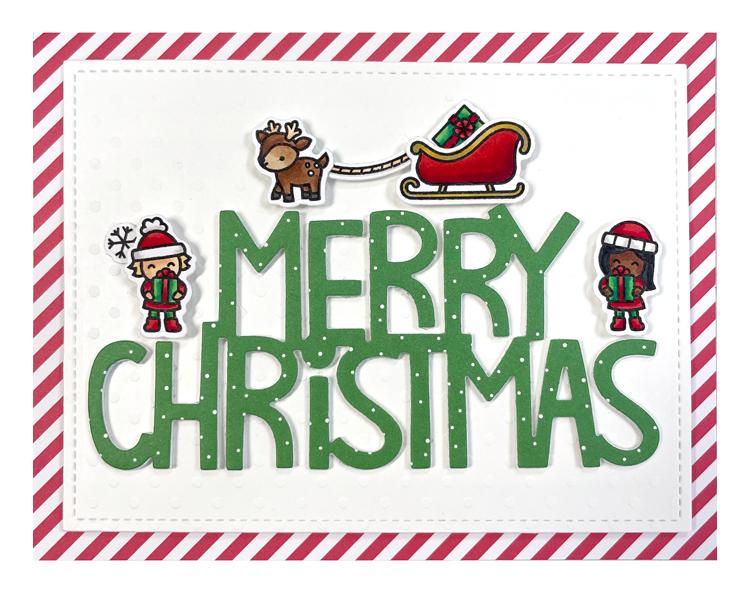 Lawn Fawn - Giant Merry Christmas