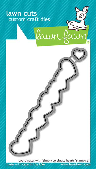 Lawn Fawn - Simply Celebrate Hearts - Lawn Cuts