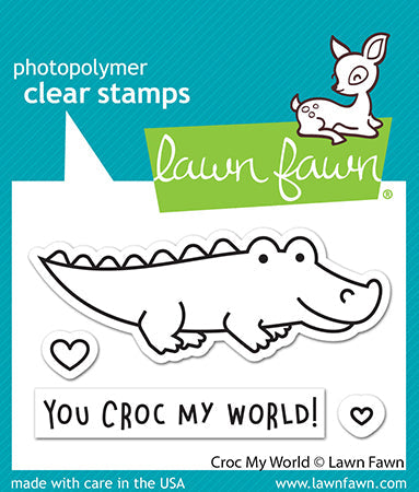 Lawn Fawn - Croc My World