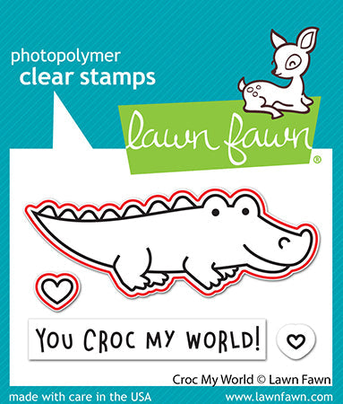 Lawn Fawn - Croc My World - Lawn Cuts