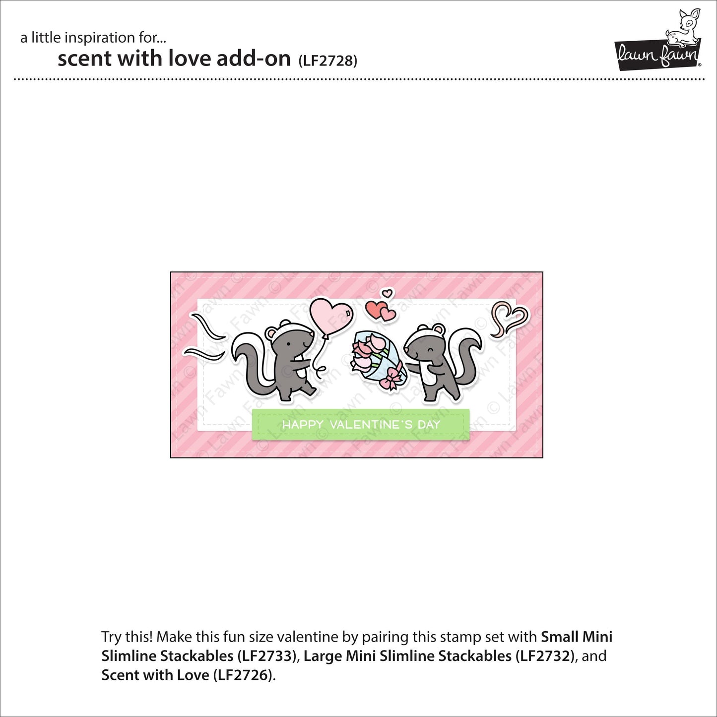 Lawn Fawn - Scent With Love Add-On