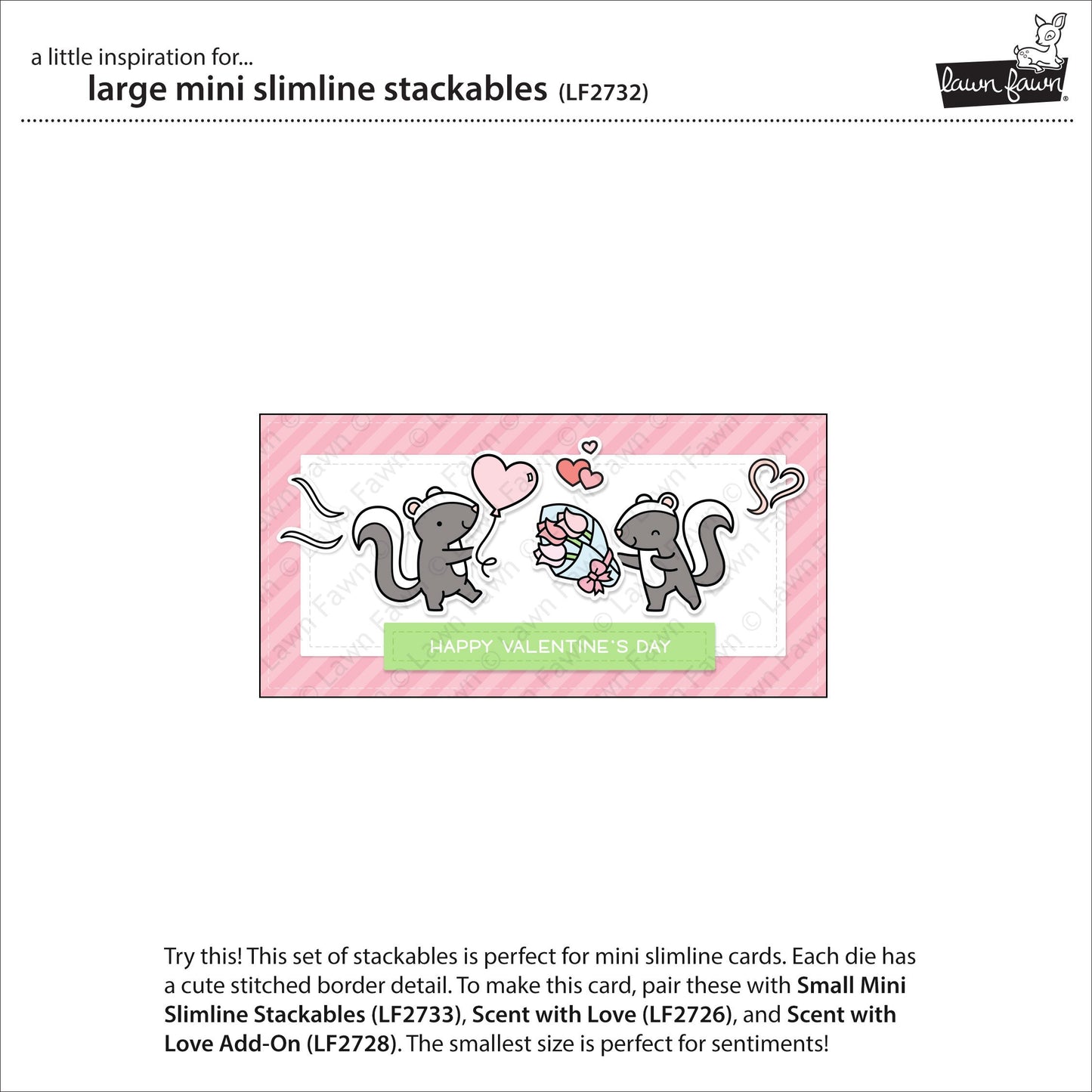 Lawn Fawn - Large Mini Slimline Stackables