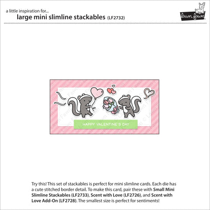 Lawn Fawn - Large Mini Slimline Stackables