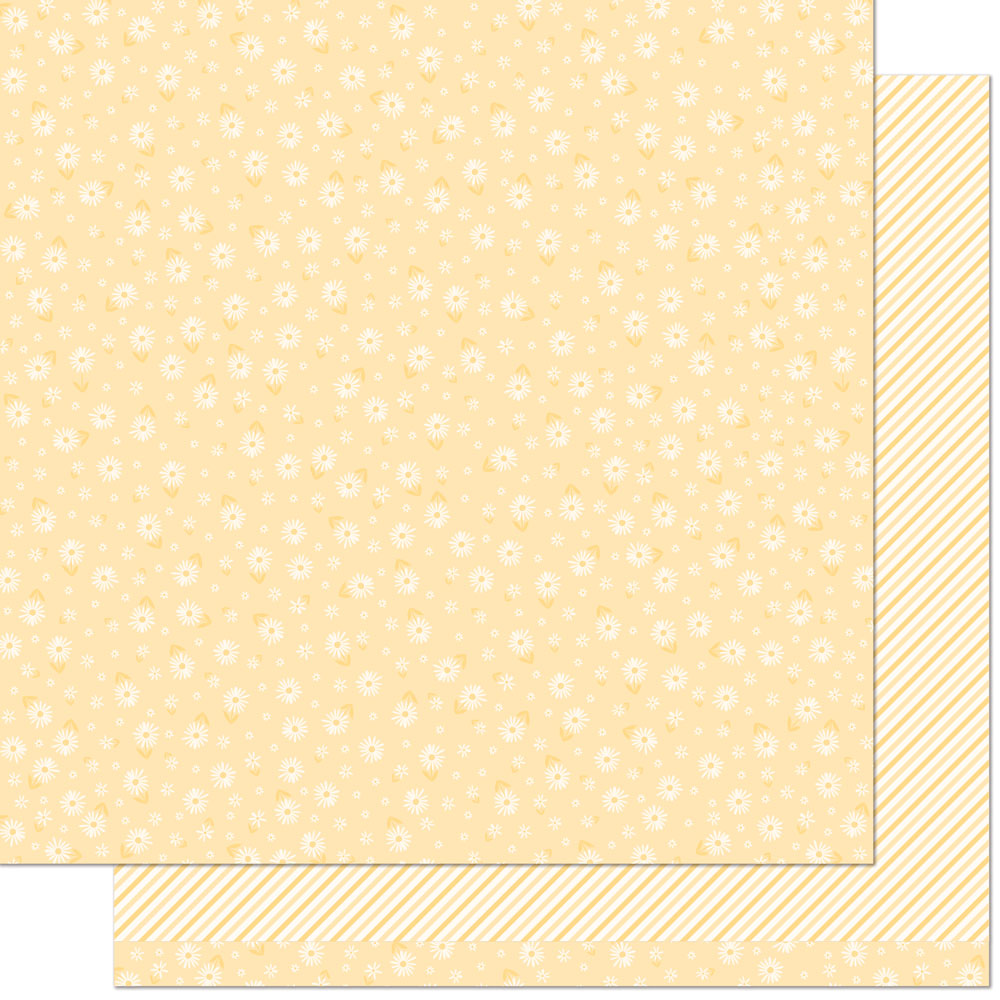 Lawn Fawn - Flower Market - Buttercup 12x12"