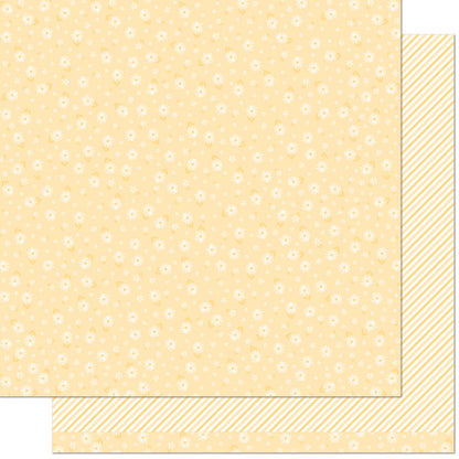 Lawn Fawn - Flower Market - Buttercup 12x12"