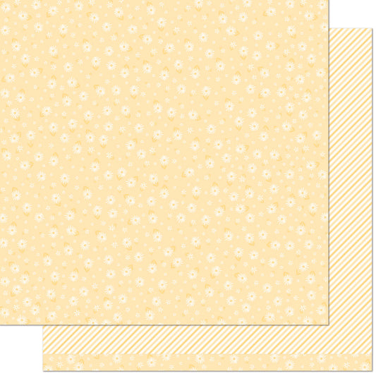 Lawn Fawn - Flower Market - Buttercup 12x12"