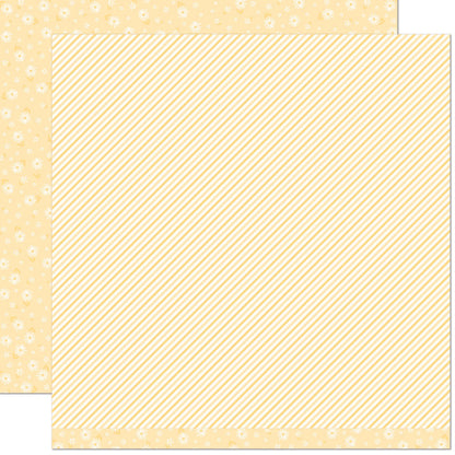 Lawn Fawn - Flower Market - Buttercup 12x12"