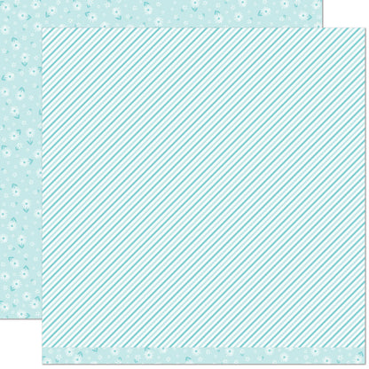 Lawn Fawn - Flower Market - Delphinium 12x12"