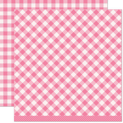 Lawn Fawn - Gotta Have Gingham Rainbow - Audrey 12x12"