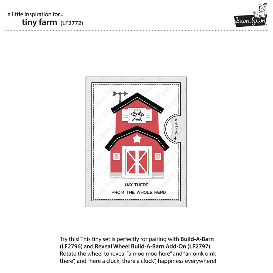 Lawn Fawn - Tiny Farm